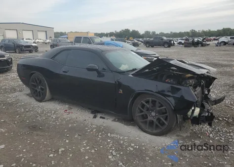 2016 Dodge Challenger R/T Scat Pack z USA, uszkodzony, nr VIN 2C3CDZFJ6GH308726